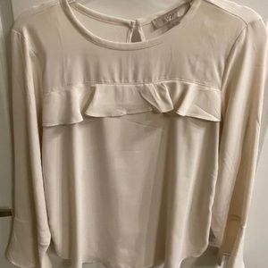 Loft Cream Blouse